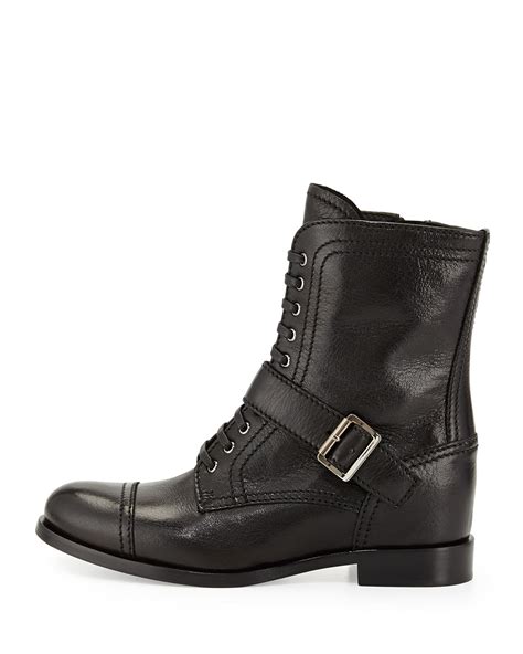 prada open toe combat boots